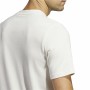 Men’s Short Sleeve T-Shirt Adidas Lounge White | Tienda24 - Global Online Shop Tienda24.eu