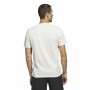 Men’s Short Sleeve T-Shirt Adidas Lounge White | Tienda24 - Global Online Shop Tienda24.eu