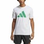 Men’s Short Sleeve T-Shirt Adidas Train Essentials White | Tienda24 - Global Online Shop Tienda24.eu