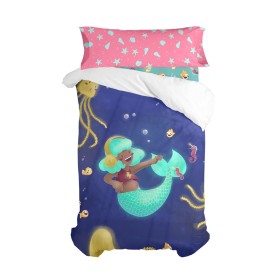 Parure de couette HappyFriday Mr Fox Happy mermaid Multicouleur Lit 1 persone 2 Pièces de HappyFriday, Couettes et housses de...