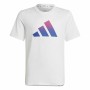 Child's Short Sleeve T-Shirt Adidas Train Icons White by Adidas, Boys - Ref: S64126848, Price: 19,78 €, Discount: %