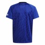 Children's Short Sleeved Football Shirt Adidas Predator Blue | Tienda24 - Global Online Shop Tienda24.eu