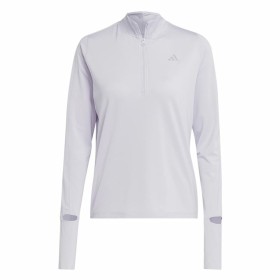 Langarm Damen T-Shirt Adidas Fast 1/2 Zip Lila Lavendel von Adidas, Frau - Ref: S64126854, Preis: 51,64 €, Rabatt: %