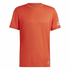 Camisola de Manga Curta Homem Adidas Run It Laranja de Adidas, Homem - Ref: S64126859, Preço: 26,10 €, Desconto: %