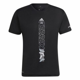 Camisola de Manga Curta Homem Adidas Agravic Preto de Adidas, Homem - Ref: S64126861, Preço: 35,49 €, Desconto: %