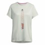 Camiseta de Manga Corta Mujer Adidas Agravic Blanco Cálido | Tienda24 - Global Online Shop Tienda24.eu