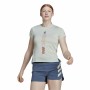 Damen Kurzarm-T-Shirt Adidas Agravic Warmes Weiß | Tienda24 - Global Online Shop Tienda24.eu