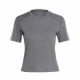 T-shirt à manches courtes femme Adidas 3 stripes Essentials Gris clair de Adidas, Femme - Réf : S64126863, Prix : 22,14 €, Re...