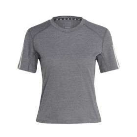 Camiseta de Manga Corta Mujer Adidas 3 stripes Essentials Gris claro de Adidas, Mujer - Ref: S64126863, Precio: 22,14 €, Desc...