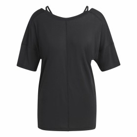 Maglia a Maniche Corte Donna Adidas Studio Oversized Nero di Adidas, Abbigliamento - Rif: S64126865, Prezzo: 33,20 €, Sconto: %