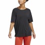 Women’s Short Sleeve T-Shirt Adidas Studio Oversized Black by Adidas, Clothing - Ref: S64126865, Price: 33,20 €, Discount: %