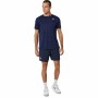 Camisola de Manga Curta Homem Asics Court Azul Marinho Ténis de Asics, Homem - Ref: S64126884, Preço: 33,12 €, Desconto: %