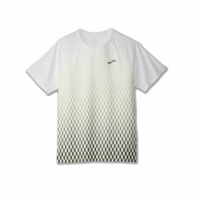 Camisola de Manga Curta Homem Brooks Atmosphere 2.0 Branco Brooks - 1