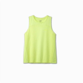 Women's Sleeveless T-shirt Brooks Sprint Free 2.0 Yellow by Brooks, Women - Ref: S64126892, Price: 26,73 €, Discount: %