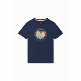 Maglia a Maniche Corte per Bambini Jack & Jones Jjsummer Smu Vibe Tee Blu Marino di Jack & Jones, T-shirt - Rif: S64126894, P...