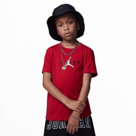 Maglia a Maniche Corte per Bambini Jordan Jumpman Graphic Rosso di Jordan, T-shirt - Rif: S64126898, Prezzo: 18,45 €, Sconto: %