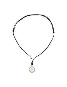 Collier Femme Shabama Tuent Cool Laiton Trempé en flash doré Nylon Beige 1 m | Tienda24 Tienda24.eu