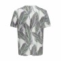 Maglia a Maniche Corte Uomo Only & Sons Onskobe Reg Banana Leaf Azzurro Bianco di Only & Sons, T-shirt - Rif: S64126908, Prez...