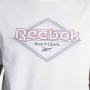 Camisola de Manga Curta Homem Reebok Graphic Series Branco de Reebok, T-shirts - Ref: S64126916, Preço: 21,97 €, Desconto: %