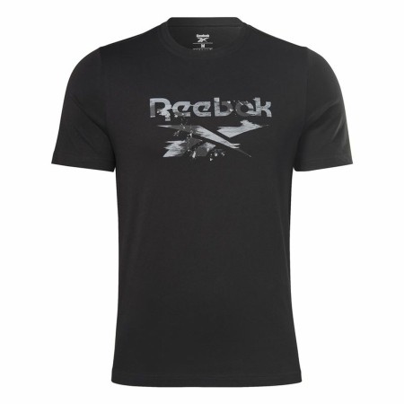 T-shirt à manches courtes homme Reebok Indentity Modern Camo Noir Camouflage de Reebok, T-shirts - Réf : S64126925, Prix : 21...