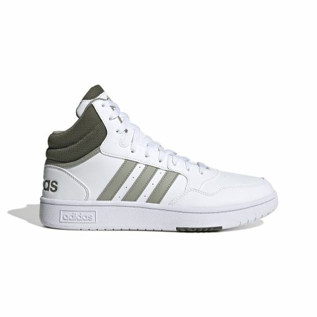 Zapatillas de Baloncesto para Adultos Adidas Hoops 3.0 Mid Blanco de Adidas, Zapatillas - Ref: S64126981, Precio: 57,73 €, De...