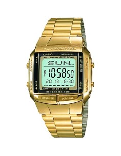 Orologio Uomo Casio DATABANK Dorato (Ø 38 mm) da Casio, Orologi da polso - Ref: S7231419, Precio: €97.76, Descuento: %