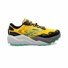 Sapatilhas de Running para Adultos Brooks Caldera 7 Amarelo Preto de Brooks, Ar livre e desporto - Ref: S64127049, Preço: 109...