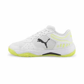 Padel-Sportschuhe für Kinder Puma Solarsmash RCT Gelb Weiß von Puma, Schuhe - Ref: S64127220, Preis: 38,94 €, Rabatt: %