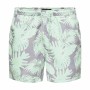 Men’s Bathing Costume Only & Sons Onsted Life Flower 2 Aquamarine by Only & Sons, Swimwear - Ref: S64127232, Price: 18,45 €, ...