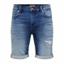 Pantalones Cortos Vaqueros para Hombre Only & Sons Onsply Dark Mid Blue Azul de Only & Sons, Pantalones cortos - Ref: S641272...