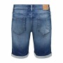 Pantalones Cortos Vaqueros para Hombre Only & Sons Onsply Dark Mid Blue Azul de Only & Sons, Pantalones cortos - Ref: S641272...