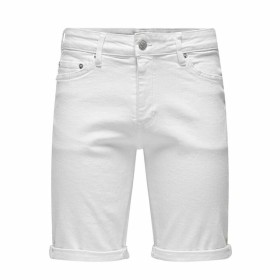 Shorts pour Hommes Only & Sons Onsply 9297 White Blanc de Only & Sons, Shorts et bermudas - Réf : S64127244, Prix : 22,12 €, ...