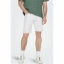 Shorts Masculinos Only & Sons Onsply 9297 White Branco de Only & Sons, Calções - Ref: S64127244, Preço: 22,12 €, Desconto: %