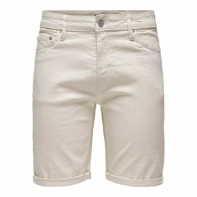 Shorts pour Hommes Only & Sons Onsply 9296 Ecru Beige de Only & Sons, Shorts et bermudas - Réf : S64127245, Prix : 22,12 €, R...