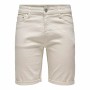 Herren Shorts Only & Sons Onsply 9296 Ecru Beige von Only & Sons, Shorts - Ref: S64127245, Preis: 22,12 €, Rabatt: %