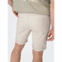 Herren Shorts Only & Sons Onsply 9296 Ecru Beige von Only & Sons, Shorts - Ref: S64127245, Preis: 22,12 €, Rabatt: %