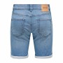 Shorts di Jeans per Uomo Only & Sons Onsply 8584 Blue Denim Azzurro di Only & Sons, Pantaloncini - Rif: S64127246, Prezzo: 21...