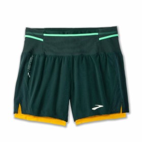 Pantaloni Corti Sportivi da Uomo Brooks High Point 5" 2-in-1 Verde di Brooks, Uomo - Rif: S64127264, Prezzo: 60,61 €, Sconto: %