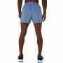 Short de Sport pour Homme Asics Core 5" Bleu | Tienda24 - Global Online Shop Tienda24.eu