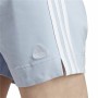 Sports Shorts for Women Adidas 3 Stripes Sj Light Blue by Adidas, Women - Ref: S64127302, Price: 0,00 €, Discount: %