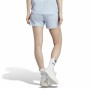 Pantaloncini Sportivi da Donna Adidas 3 Stripes Sj Azzurro Chiaro | Tienda24 - Global Online Shop Tienda24.eu