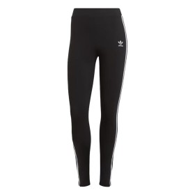 Leggings de Desporto de Mulher Adidas 3 Stripes Preto | Tienda24 - Global Online Shop Tienda24.eu