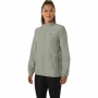 Veste de Sport pour Femme Asics Core Gris Blanc | Tienda24 - Global Online Shop Tienda24.eu