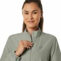 Veste de Sport pour Femme Asics Core Gris Blanc | Tienda24 - Global Online Shop Tienda24.eu