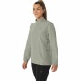 Veste de Sport pour Femme Asics Core Gris Blanc | Tienda24 - Global Online Shop Tienda24.eu