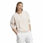 Women’s Hoodie Adidas 3 Stripes Ft Swt White Beige by Adidas, Women - Ref: S64127334, Price: 0,00 €, Discount: %