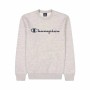 Sweat à capuche homme Champion Crewneck Blanc Gris | Tienda24 - Global Online Shop Tienda24.eu