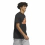 Camisola de Manga Curta Homem Adidas Logo Preto (L) de Adidas, Homem - Ref: S64127690, Preço: 27,56 €, Desconto: %