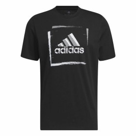 Camisola de Manga Curta Homem Adidas Preto (S) de Adidas, Homem - Ref: S64127691, Preço: 28,99 €, Desconto: %