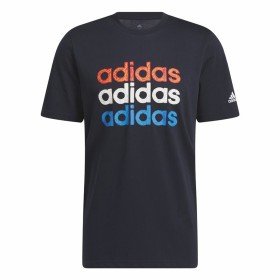 Camisola de Manga Curta Homem Adidas Multi Linear Sportswear Graphic (L) de Adidas, Homem - Ref: S64127692, Preço: 22,18 €, D...